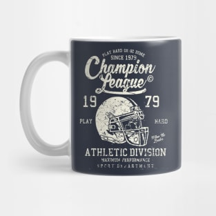 Champion League Athletic Division Football Sport Department Mug